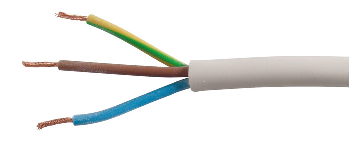 Kabel RKK 3x1,0kv 5 m Qraft